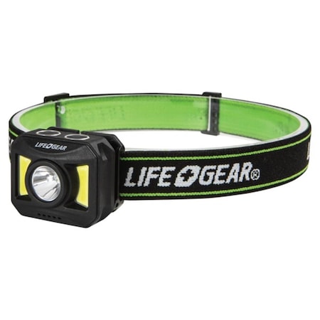 Good Life Gear Life Gear 300 lm Adventure Rechargeable LED Headlamp 41-3919